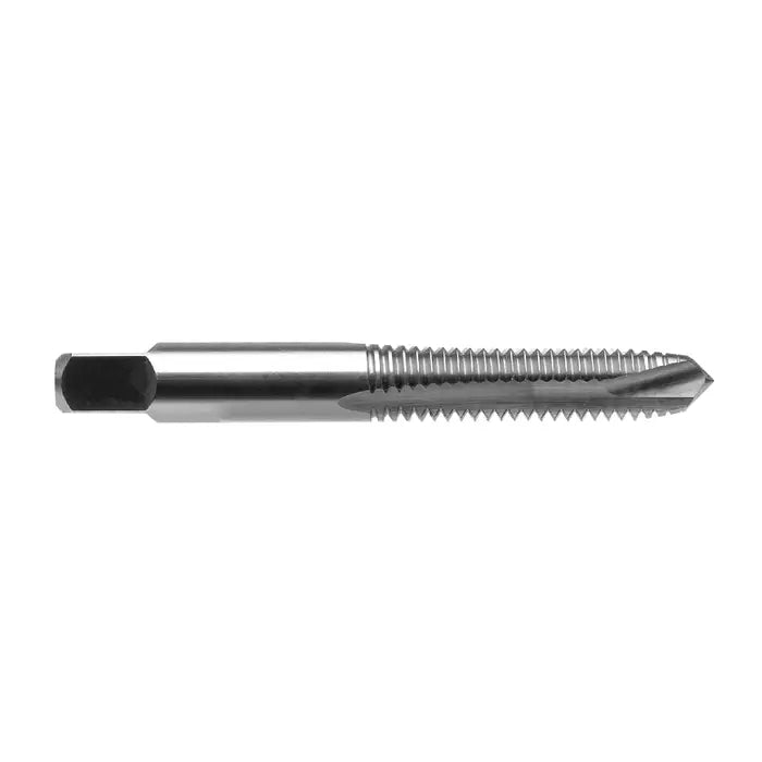 TTC 12-666-030 1/4"-20 Size, H3 Thread Limit, Plug Chamfer, 2 Flute, Bright High Speed Steel, Right Hand Cut Spiral Pointed Tap