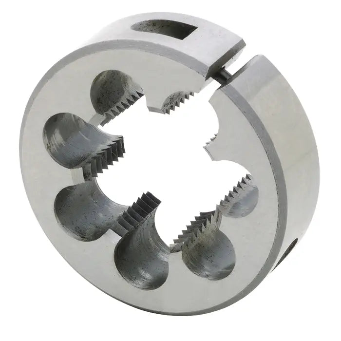TTC 15-001-001 1/16"-27 NPT 1" OD, Right Hand High Speed Steel Round Adjustable Die