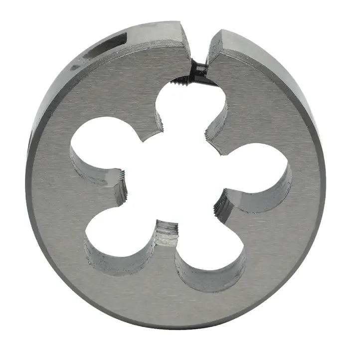 TTC 17-542-424 3/8"-24 1-1/2" OD, Left Hand High Speed Steel Round Adjustable Die