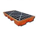 Wholesale Price 2 Drum 150(H)*660(W)*1320(D)MM Oil Chemical Spill Containment Pallet Tray