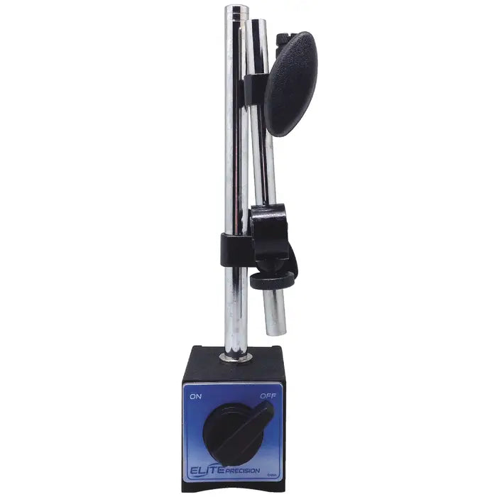 ELITE PRECISION EMB-BV Articulating Magnetic Indicator Holder, Holds: 5/32" & 8mm, In-Line Adjustment