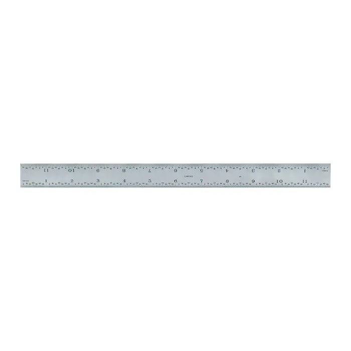 TTC-012 12", 4R (8ths, 16ths, 32nds, 64ths) Graduation Rigid Rule