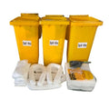 China Manufacturer Wholesale Price 240L White Color Oil Spill Kits for Emergency