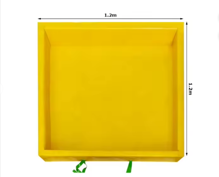 Customized Size Pvc Oil Spill Foam Wall Containment Berm