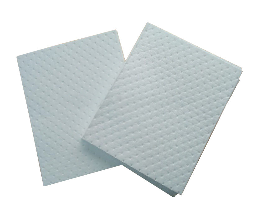 Ready to Ship Dimpled Oil Fuel Spill Absorbent Pads for Ocean Spill Control