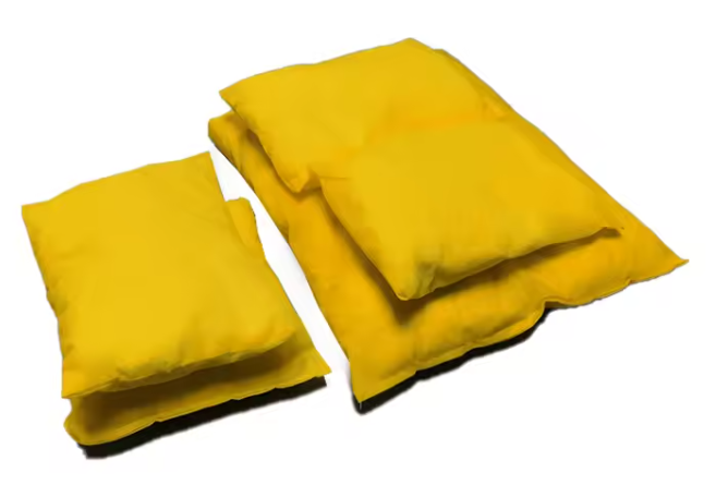 High Quality Yellow Color Chemical Absorbent Pillows for Hazmat Spills No reviews yet